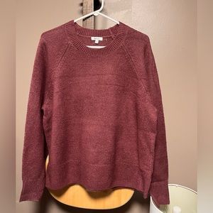 Soft crew neck sweater